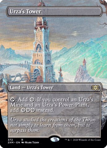 Urzas Tower (Borderless) - Foil